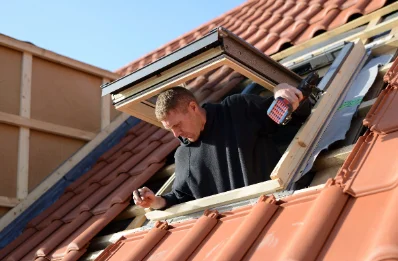 Pose de fenêtres de toit Velux à Javernant